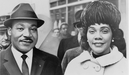Martin Luther King, Jr. and Coretta Scott King (Photo: Library of Congress)
