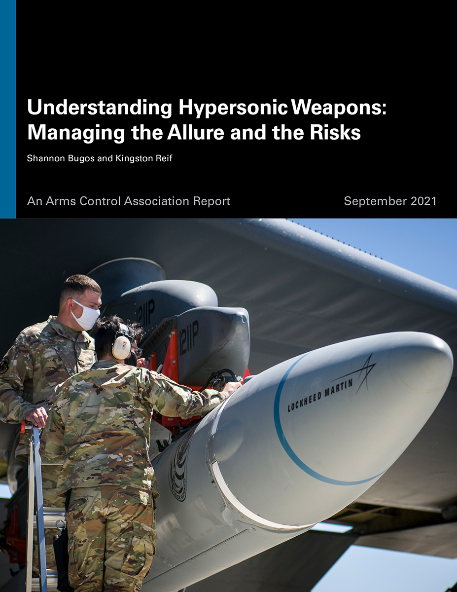 congressional research service report hypersonic weapons