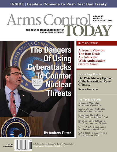 Arms Control Association Arias. Arms control