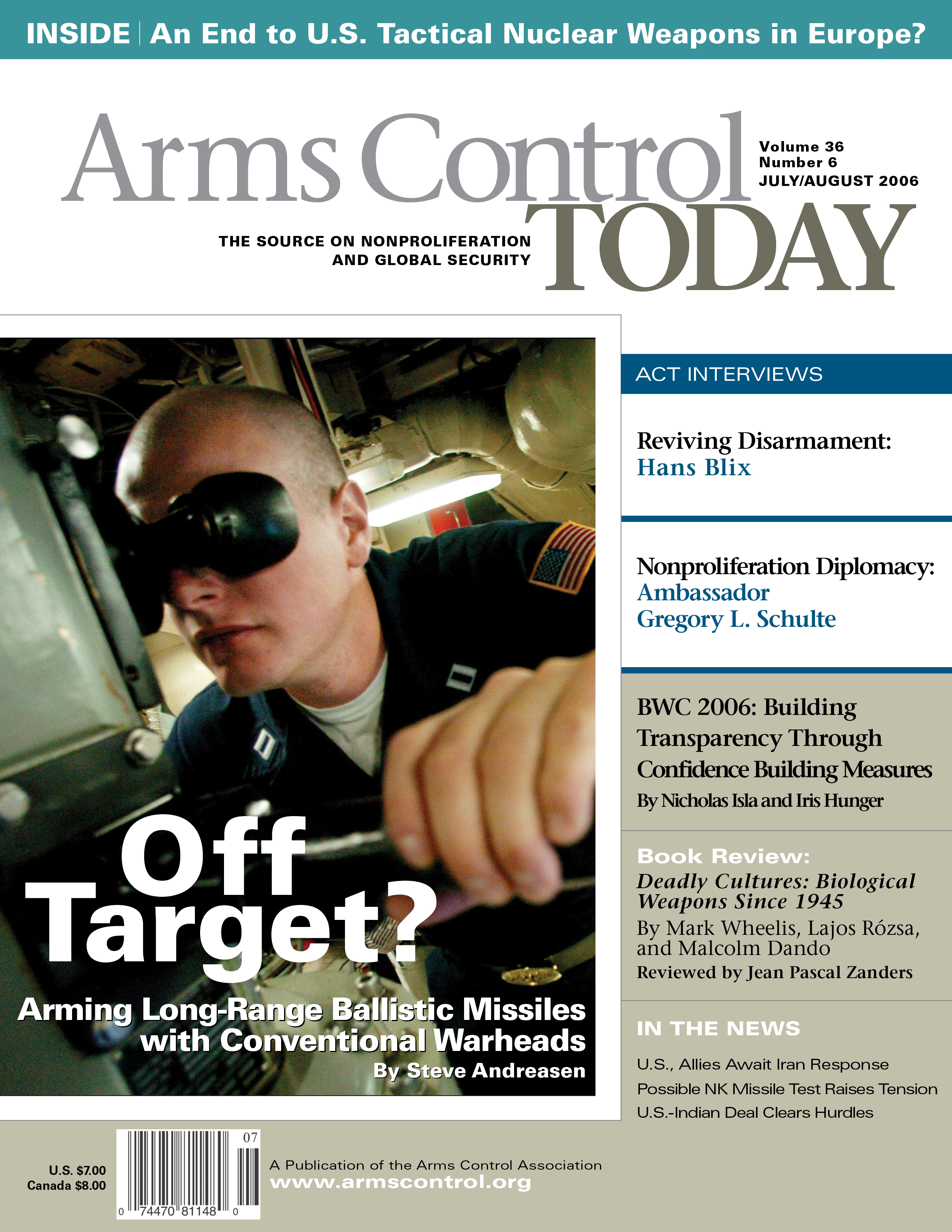 Arms Control Association The authoritative source on arms control