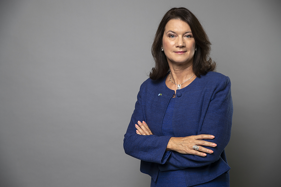 Swedish Foreign Minister Ann Linde says the Stockholm Initiative, which aims to prod the world to revive progress on disarmament, is more important than ever. (Photo: Kristian Pohl/The Government Offices of Sweden)