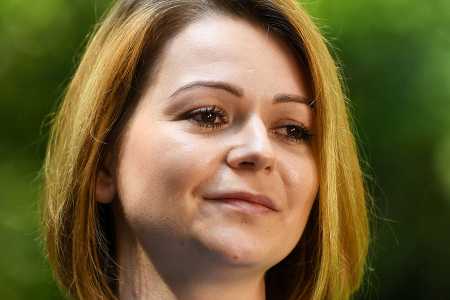Yulia Skripal, who was poisoned along with her father, Russian ex-spy Sergei Skripal, speaks to news media representatives in London on May 23. (Photo: Dylan Martinez/AFP/Getty Images)