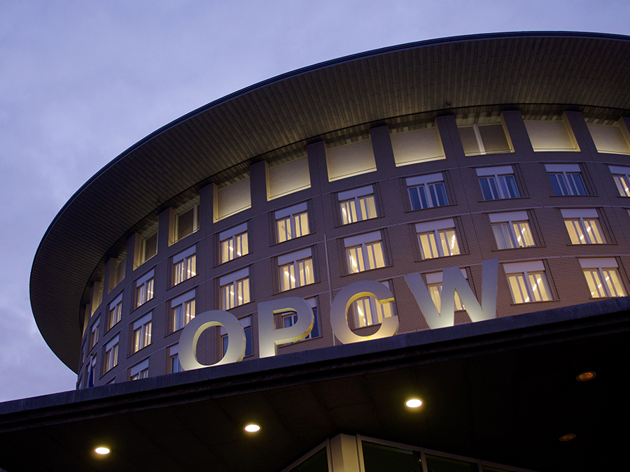 Four Russian intelligence agents were caught in April as they allegedly tried to hack into the Organisation for the Prohibition of Chemical Weapons using equipment in a car parked adjacent to the OPCW headquarters in The Hague. (Photo: OPCW)
