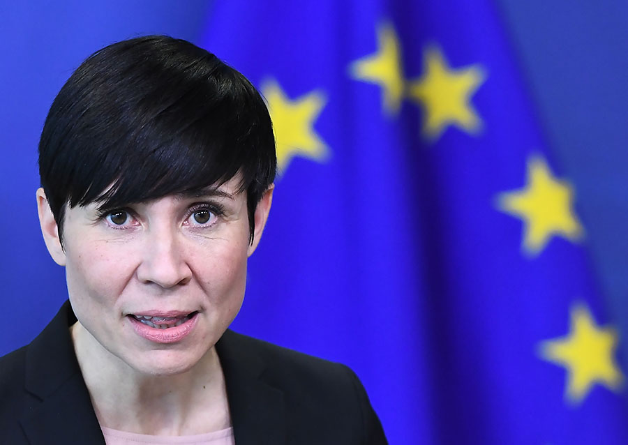 Norwegian Minister of Foreign Affairs  Ine Eriksen Søreide (Photo: Emmanuel Dunand/AFP/Getty Images)