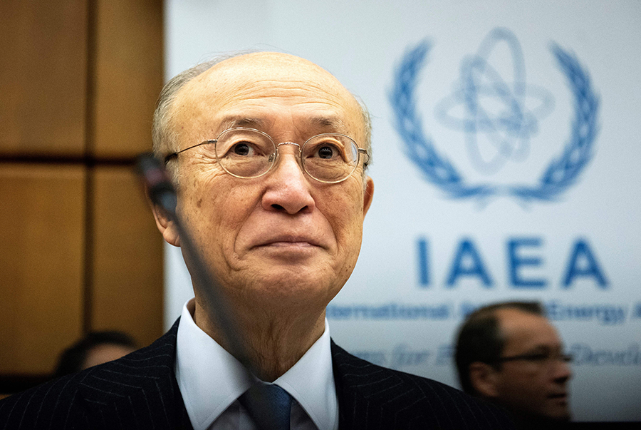IAEA Director-General Yukiya Amano cautioned in March that some nations' efforts to micromanage the nuclear agency's monitoring of Iran would threaten the credibility of its findings. (Photo: Joe Klamar/AFP/Getty Images)