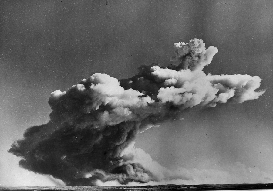 The United Kingdom conducted its first atomic weapon test in Western Australia's Monte Bello Islands in 1952. Decades later, Australia was a leading nation promoting the entry into force of the Comprehensive Test Ban Treaty. (Photo: Fox Photos/Getty Images)