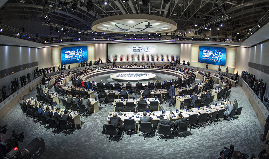The 2016 Nuclear Security Summit in Washington, D.C., was the last in the summit series. A regular review conference for the amended CPPNM could provide nations with a forum to discuss nuclear security issues. (Photo: Ben Solomon/U.S. State Department)