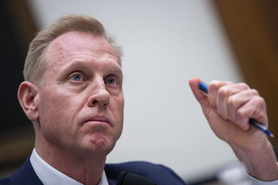 Acting Secretary of Defense Patrick Shanahan testifies to Congress in March. He has not announced where the Pentagon would like to build a third missile defense site in the United States. (Photo: Drew Angerer/Getty Images)