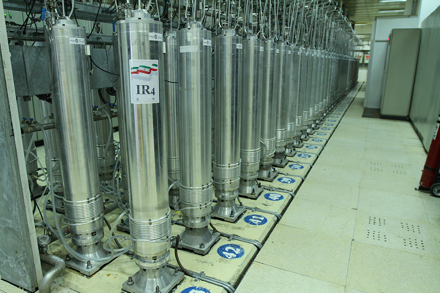 Iran has announced it is accumulating uranium enriched by more advanced technology, including these IR-4 centrifuges.  (Photo: Atomic Energy Organization of Iran)