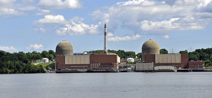 The U.S. Nuclear Regulatory Commission has concluded that U.S. nuclear power plants, such as New York's Indian Point Energy Center, need not take additional security measures to protect against drone attacks. (Photo: Tony Fischer/Flickr)