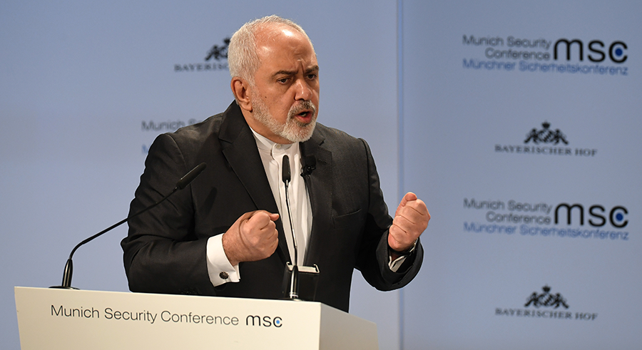 Iranian Foreign Minister Mohammad Javad Zarif, shown speaking last year, announced in January that Iran would no longer be constrained by the 2015 nuclear deal that limited its nuclear activities. (Photo: by Christof Stache/AFP/Getty Images)