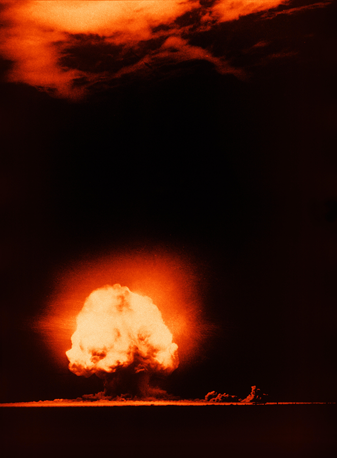 “Trinity,” the first nuclear test explosion, July 16, 1945. (Photo: Science History Images/Alamy Stock Photo)