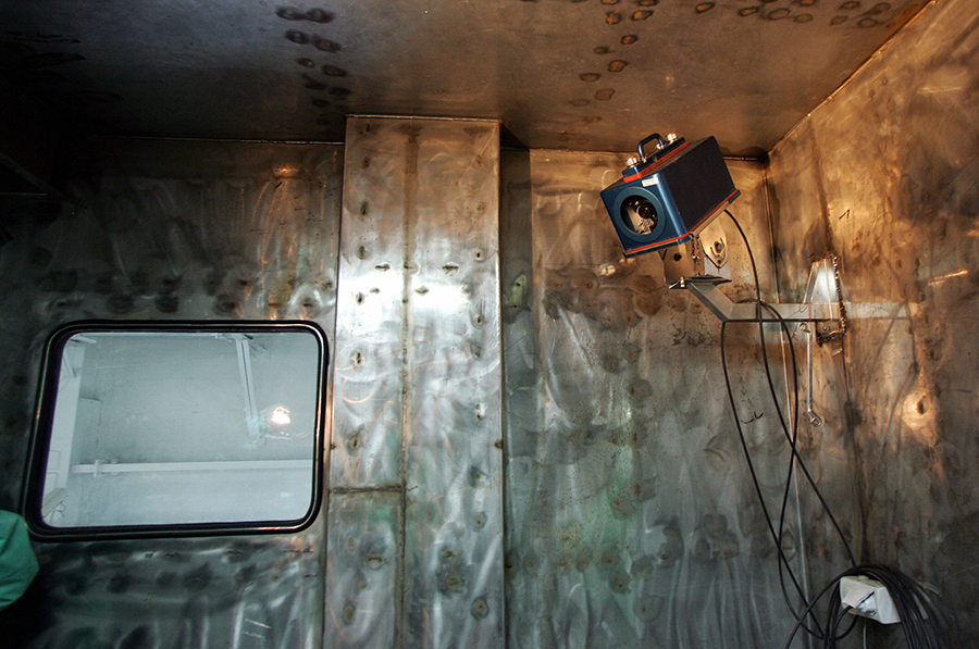 An International Atomic Energy Agency camera monitors activity at Iran's Uranium Conversion Facilities in 2005. As Iran has violated the uranium production limits of the 2015 nuclear deal, it has not curtailed the agency's inspection efforts. (Photo: Behrouz Mehri/AFP/Getty Images)