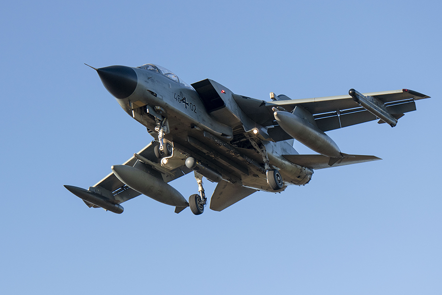Tornado fighters are the only nuclear-capable aircraft in Germany's arsenal. A plan to replace them has sparked a debate over whether the nation and other NATO allies should continue to host U.S. nuclear weapons. (Photo: Thomas Lohnes/Getty Images)