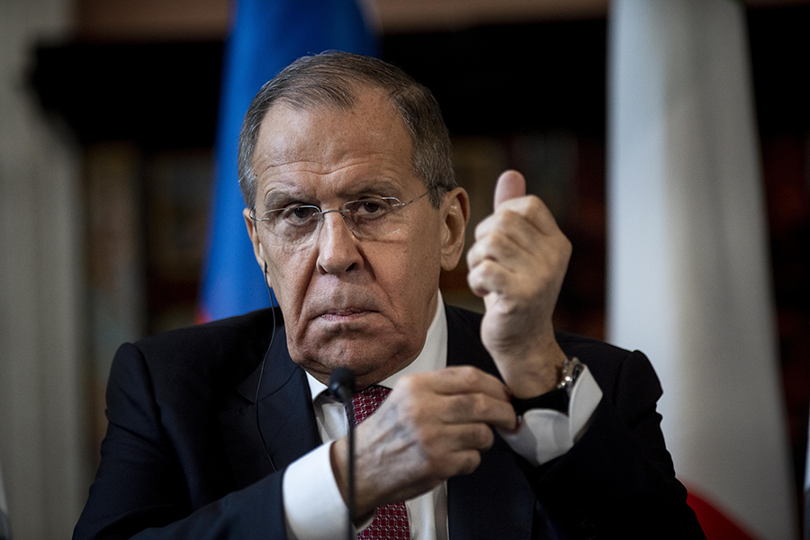 Russian Foreign Minister Sergei Lavrov attends a meeting in Italy in February. On Nov. 12, he said that the question of extending New START would need to wait for the U.S. presidential election to be resolved.  (Photo: Antonio Masiello/Getty Images)