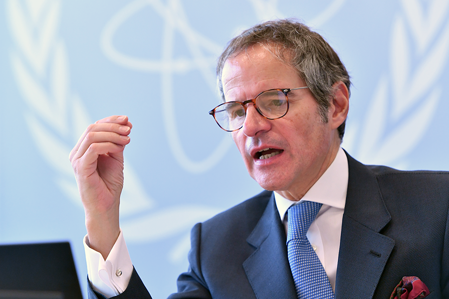IAEA Director-General Rafael Mariano Grossi announced on Jan. 11 that Iran was enriching uranium to 20 percent 