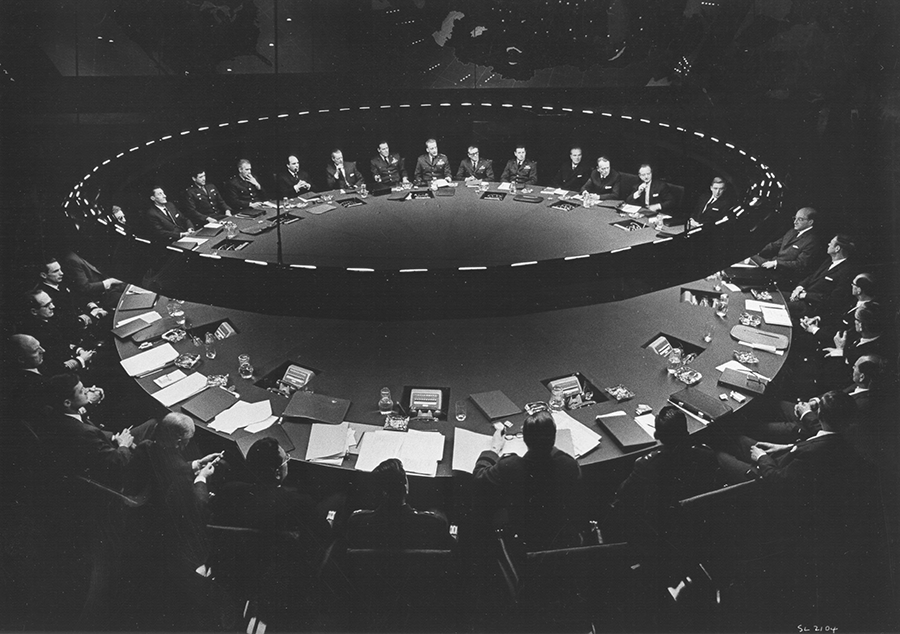 The war room of the iconic 1964 black comedy 