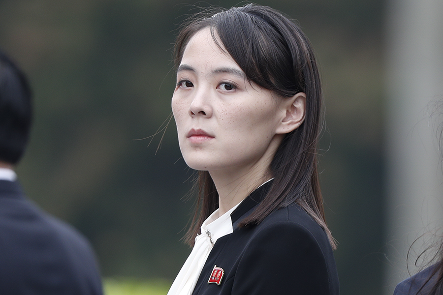 Kim Yo Jong, the influential sister of North Korean leader Kim Jong Un, described the recent military training exercises between the United States and South Korea as “the most vivid expression of the U.S. hostile policy” toward North Korea. (Photo by Jorge Silva/AFP via Getty Images)