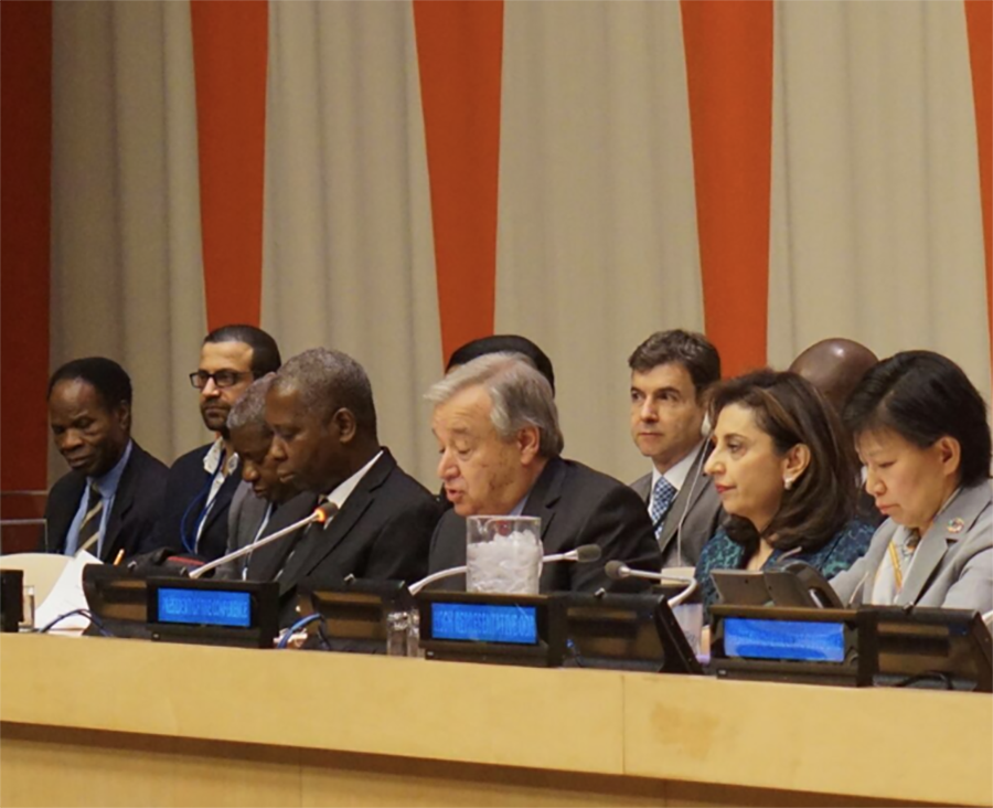 The Conference on the Establishment of a Middle East Zone Free of Nuclear Weapons and Other Weapons of Mass Destruction held its first session in November 2019 at the United Nations in New York. The second session, set for Nov. 29 to Dec. 3, affords an opportunity for regional states to cooperate. (UN photo)