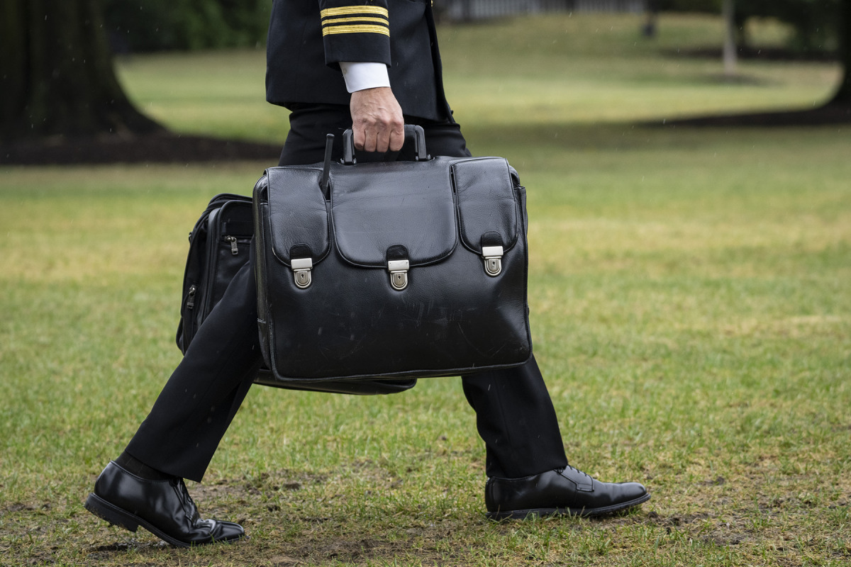 What was Modi's security staff carrying in black briefcases? Not nuclear  code