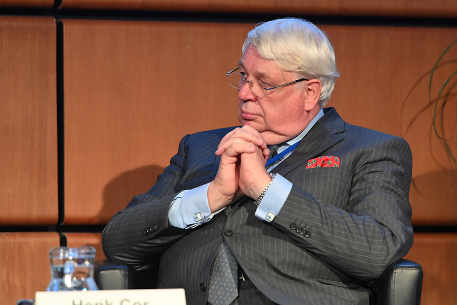 Henk Cor van der Kwast, shown here in 2021, is the chair-designate of the Fifth Review Conference of the Chemical Weapons Convention, scheduled for May 15 at The Hague.  (Photo by Dean Calma / IAEA)