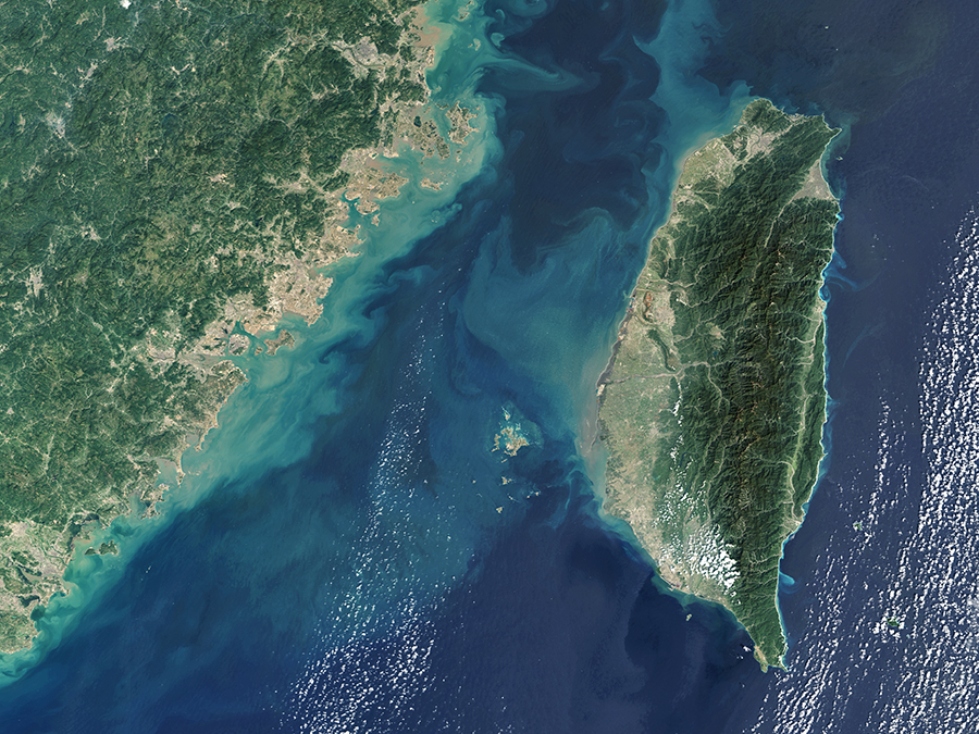 Concerns that China might rely on a nuclear shield to enable conventional operations against Taiwan have deepened since Russia issued nuclear threats during its war against Ukraine. (Photo by Gallo Images / Orbital Horizon/Copernicus Sentinel Data 2019)