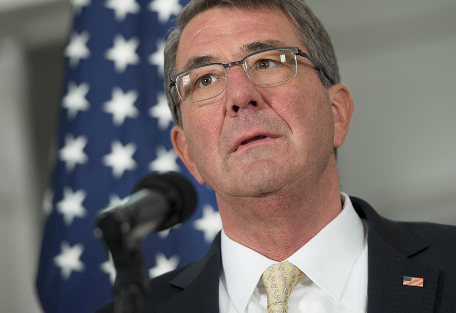 Ashton Carter, who eventually became President Barack Obama’s defense secretary, wrote an influential report against the Strategic Defense Initiative in 1984. (Photo by Saul Loeb/AFP via Getty Images)
