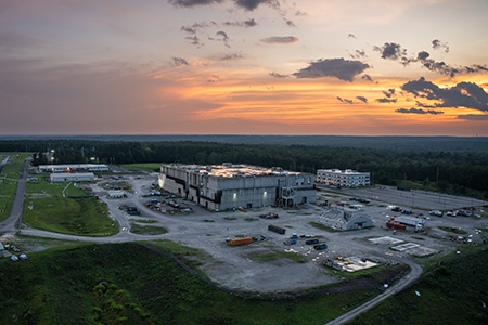 U.S. plans to build 50 plutonium pits per year at the Savannah River Site in South Carolina is in abeyance until the National Nuclear Security Administration prepares a nationwide, programmatic environmental impact statement.  (Photo courtesy of the Savannah River site)