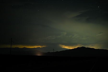 Bleak landscape over Death Valley National Park in California evokes the devastation that some scientists expect will accompany the nuclear winter that follows a nuclear war. (Photo by Tayfun Coskun/Anadolu via Getty Images)