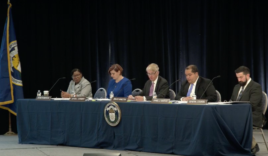 The Defense Nuclear Facilities Safety Board (DNFSB) held a public hearing in New Mexico on Feb. 21, 2019 to discuss a controversial order by the Department of Energy which could change the board's role.