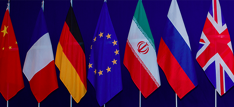 Flags of the Iran Deal Negotiating Partners