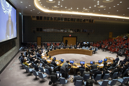 The UN Security Council meets on Feb. 19. Photo: UN Photo/Eskinder Debebe.