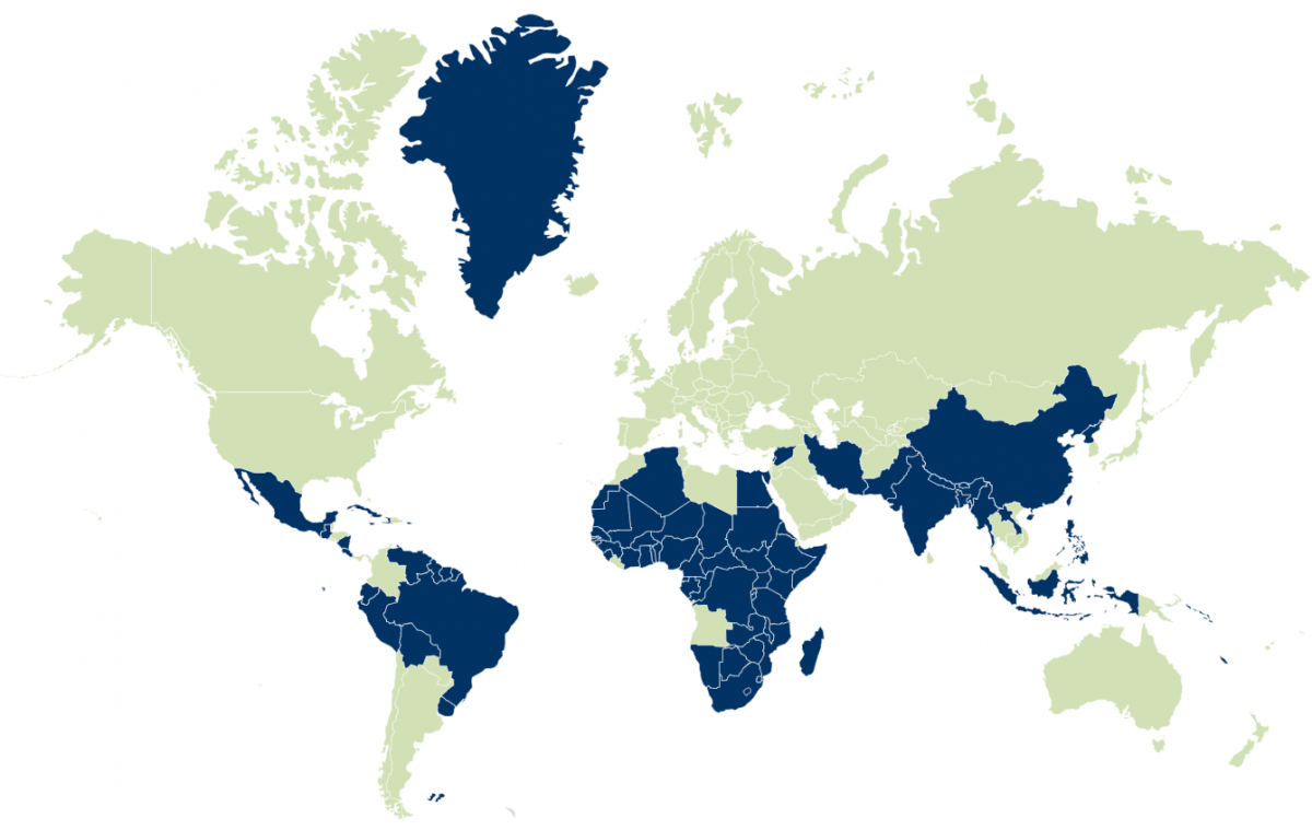 Members of the Proliferation Security Initiative. A number of countries participate in this initiative that do not appear on the map. These countries are: Andorra, Antigua and Barbuda, Brunei Darussalam, Dominica, Liechtenstein, Malta, Marshall Islands, San Marino, Singapore, St. Lucia, St. Vincent and the Grenadines, and Trinidad and Tobago.